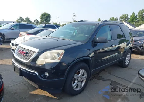 2010 GMC Acadia Sle z USA, uszkodzony, nr VIN 1GKLRLEDXAJ195024